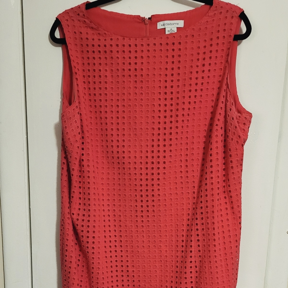Liz Claiborne eyelet dress